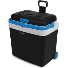 Sencor SCM 4233BL-EUE3 Portable Cooler 33L with Cooling and Heating with Pull-out Transport Handle and Wheels