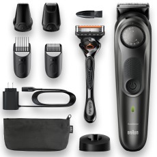 Rechargeable Trimmer Braun BT7340 + Gillette ProGlide
