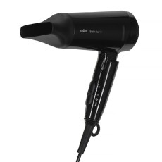 Hair Dryer Braun HD350 Satin Hair 3 Style & Go 1600W 2 Heating Levels Black