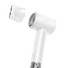 Travel Hair Dryer Hoco HP16 1650W with 2 Airflow and 3 Temperature Levels Max Speed 110000Rpm White