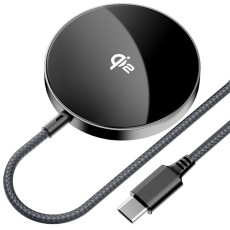 Wireless Charger Acefast E24 15W MagSafe Compatible and Qi2 Compliant Black