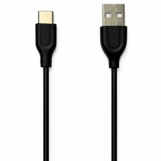 Cable Hoco DU64 USB-A to USB-C Fast Charging 3A Black 1m Bulk