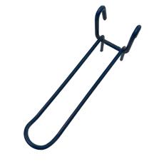 Double Hook 13cm Metal for Grid Display Stand Blue
