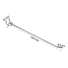 Hook 24cm Metal Heavy Duty for Display Stand