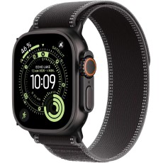 Apple Watch Ultra 3 49mm GPS eSIM NFC IP6X Titanium Case Black with Charcoal Trail Loop