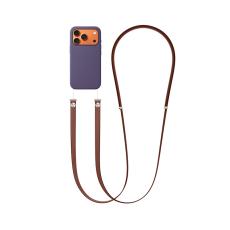 Universal Strap Hoco GH11 for Mobile Phone Case Woven with Zinc Alloy Details Brown