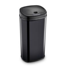 Stainless Steel Waste Bin with Photocell 42lt SENSOR Lamart LT8112 Black