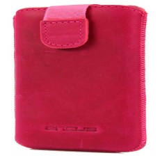 Case Protect Ancus for Apple iPhone SE 5 5S 5C Nokia 105 TA-1174 and Huawei Y360 Leather Fuchsia