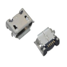 Plugin Connector Universal Micro Usb 5-pin for Tablet, Mobile Phone (0.7cm x 0.5cm)