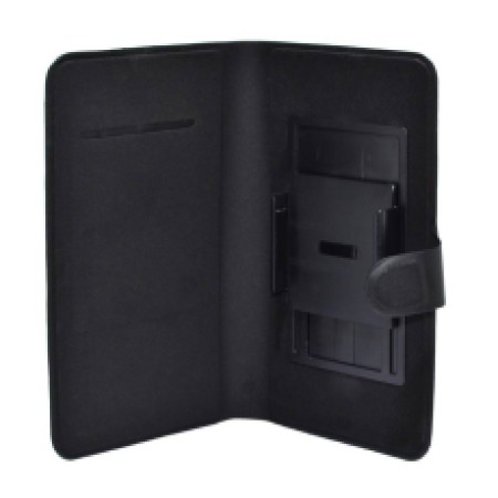 Book Case Ancus Grab Series Universal for Smartphone 5.5" - 6.0" Black