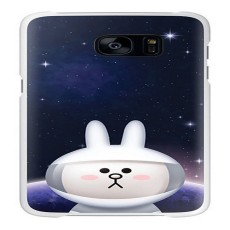 Case Faceplate Samsung S7 Line Friends Cover "Cony" EF-XG930LWEGWW for SM-G930F Galaxy S7 Black