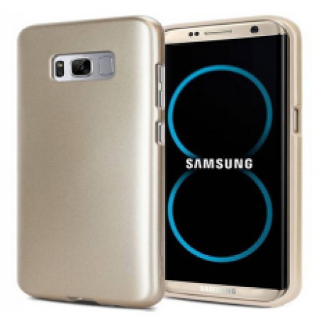 Case iJelly Goospery for Samsung SM-G955F Galaxy S8+ Gold by Mercury