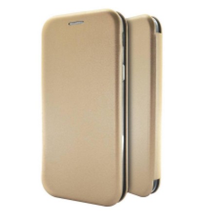 Book Case Ancus Magnetic Curve for Apple iPhone 11 Pro Max TPU Gold