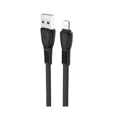 Data Cable Hoco X40 Noah USB to Lightning Fast Charging 2.4A Black 1m