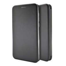 Book Case Ancus Magnetic Curve for Xiaomi Mi Note 10 Lite TPU Black