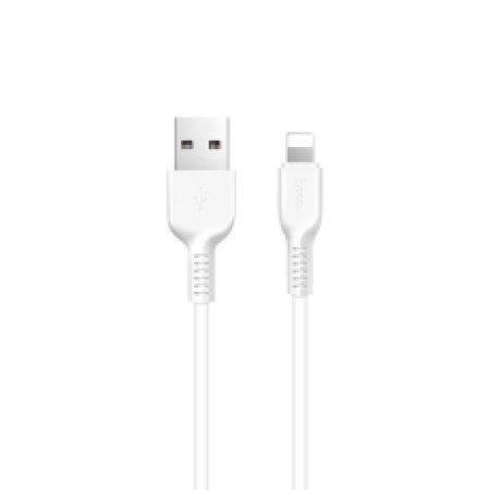 Data Cable Hoco X20 Flash USB to Lightning 2.0A White 1m