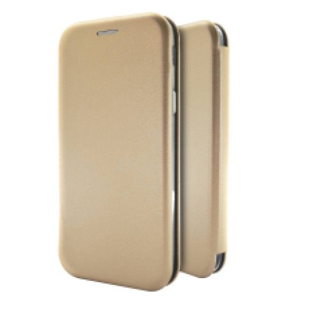 Book Case Ancus Magnetic Curve for Samsung SM-A426B Galaxy A42 TPU Gold