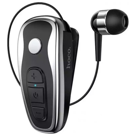 Bluetooth Hands Free Hoco RT07 Bluetooth V.5.0 With Vibrationand multi pairing Black