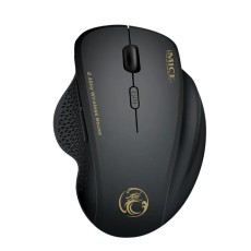 Wireless Mouse iMICE 6G Gaming Mouse1600dpi 2.4GHz Black