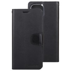 Book Case Goospery Sonata Diary Case for Apple iPhone 12 Pro Max Black