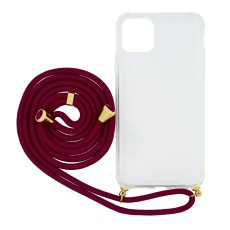 Case Goospery  Strap Case for Apple IPhone 11 Pro Max Bordeaux