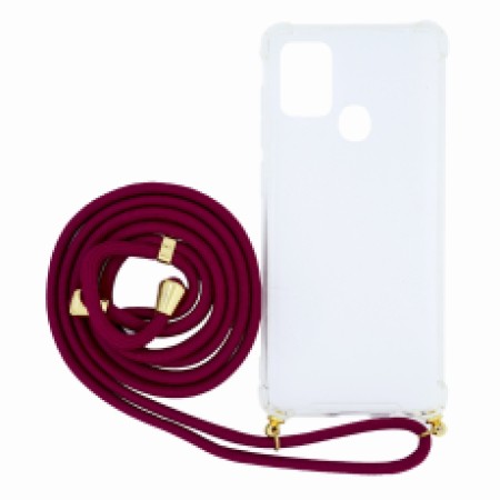 Case Goospery  Strap Case for Samsung Galaxy SM-A217F A21s Bordeaux