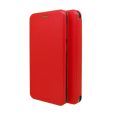 Book Case Ancus Magnetic Curve for Xiaomi Poco X3 GT TPU Red