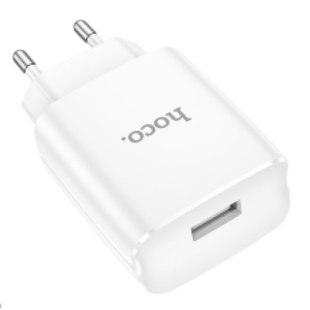 Travel Charger Hoco DC53 Friendly with USB 5V 2.1A 50/60Hz White