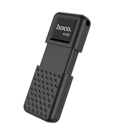 Flash Drive Hoco UD6 Intelligent 16GB USB 2.0 Zinc Alloy Black