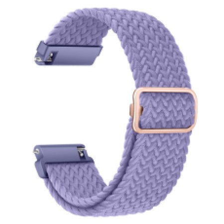 Watchband Hoco WH03 Jane Eyre Series Ultra-Thin Nylon for Samsung Huawei Xiaomi Vivo etc 22mm Universal Lavender