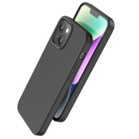 Case Hoco Pure Series Silicone Magnetic for Apple iPhone 15 Black