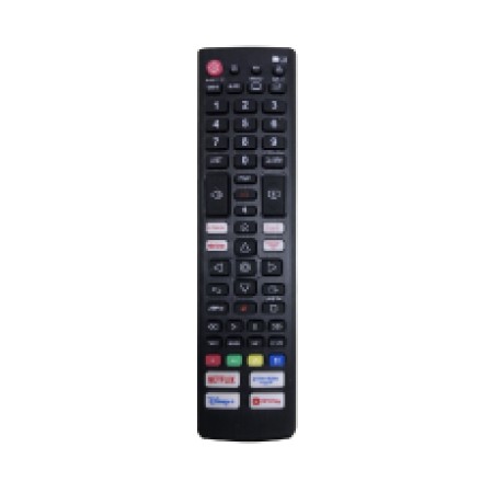 Remote Control CRC2303V  for TV with Easy Set Up. Compatible with Smart TVs