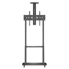 Wheeled TV Flor Stand Y800  for 32'' - 75'' VESA from 100x100mm to 600x400mm. Maximum weight capacity 50kg