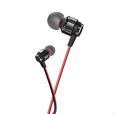 Hands Free Hoco M85 Platinum Sound Universal Earphones Stereo 3.5mm Deep Bass Black 1.2m