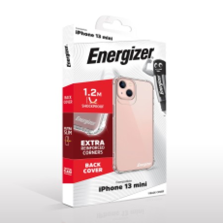 Case Shockproof Hardcase Ultra Slim Energizer for Apple iPhone 13 mini Transparent