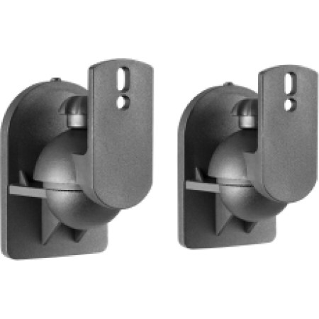 Stell SHO 5020 Pair Wall Speaker Stand with Tilt and Swivel Maximum weight capacity 3,5kg