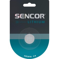 Lithium Battery SENCOR SBA CR2016 1BP Li