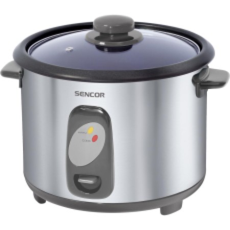 Electric Rice Cooker 1.8lt Stainless Steel Sencor SRM 1800SS Silver