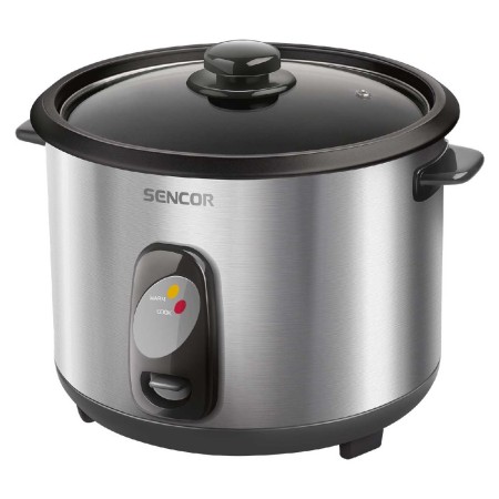 Electric Rice Cooker 2.8lt Stainless Steel Sencor SRM 2800SS Silver