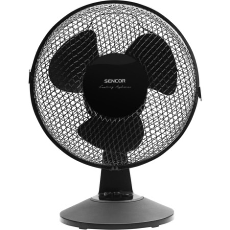 Table Fan Diameter 23cm Sencor SFE 2311BK Black