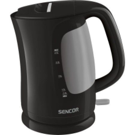 Kettle with Double Level Indicator 2.5lt 2200W Sencor SWK 2511BK Black