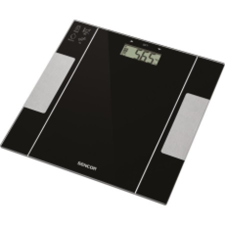 Bathroom Scale with Biometric Measurements Sencor SBS 5050BK Black