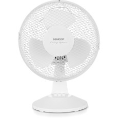 Table Fan Diameter 23cm Sencor SFE 2310WH White