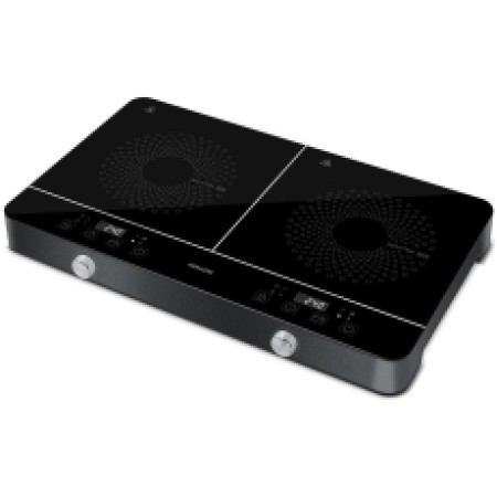 Portable Induction Hob Double 3500W 12-26cm Sencor SCP 4201GY Black