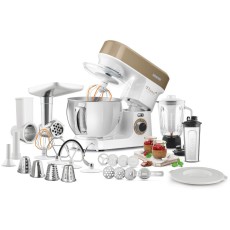 Food Processor 6 Speeds 5 in 1 5lt 1200W Sencor STM 3787CH White/Gold