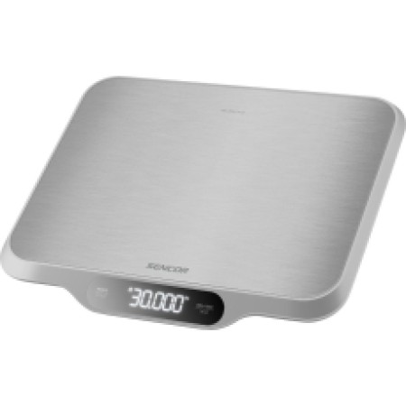 Kitchen Scale 30kg Stainless Steel Sencor SKS 7300 Silver