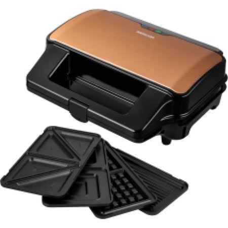 Toaster with 4 Detachable Plates CoolTouch Sencor SSM 9976GD Gold