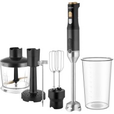 Hand Blender 5 in1 with Stainless Steel Wand 1200W Sencor SHB 6442BK Black