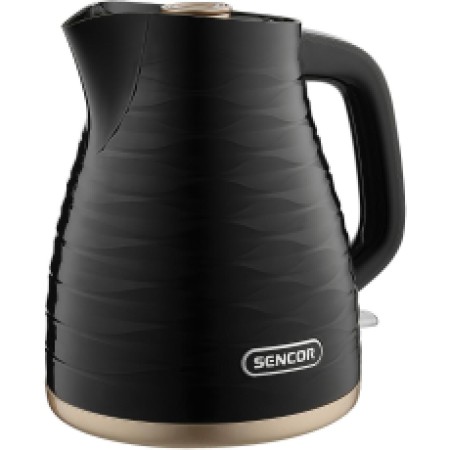 Electric Kettle 1,7lt 3D Pattern Design Sencor SWK 7501BK Black