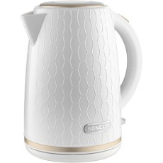 Electric Kettle 1,7lt 3D Pattern Design SWK 7200WH White